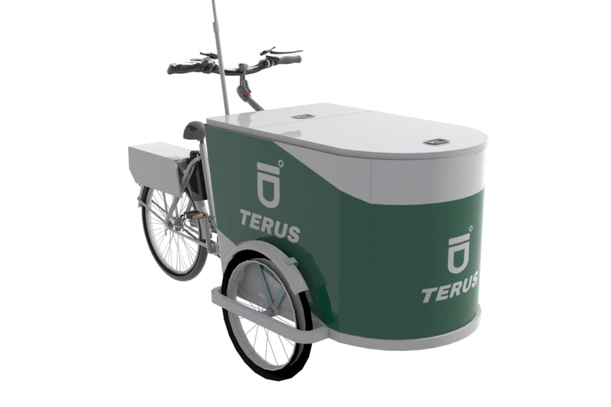 Gerobak sepeda listrik type mtb Terus 2